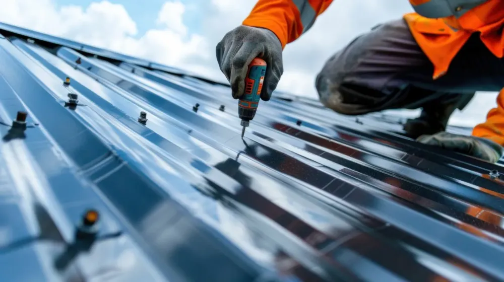 Pose bardage métallique à Orée d'Anjou